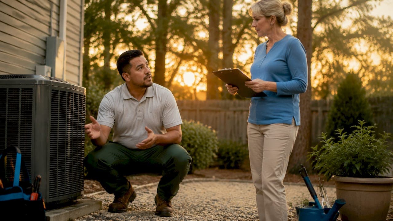 The Real Role of Customer Service HVAC Techs