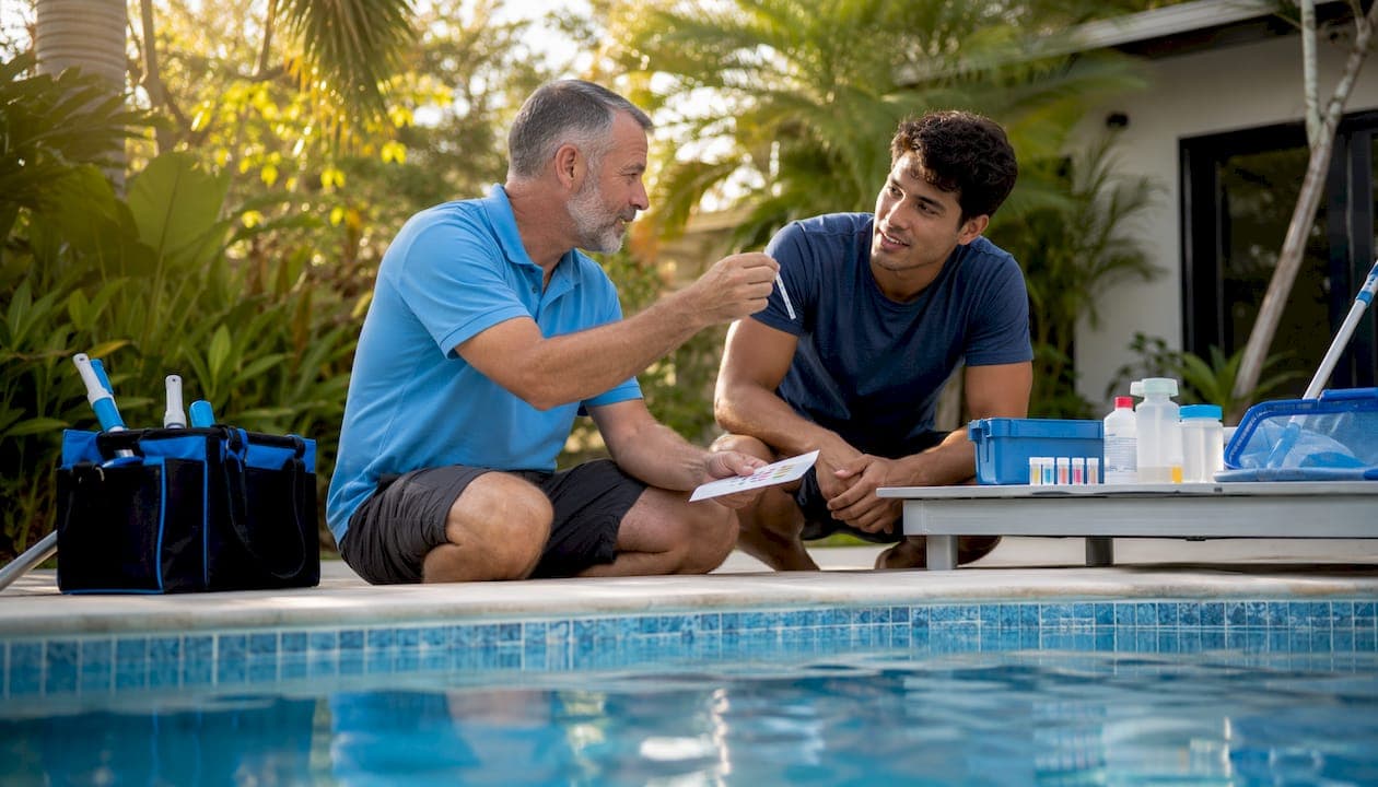 How to Train New Pool Service Hires Effectively